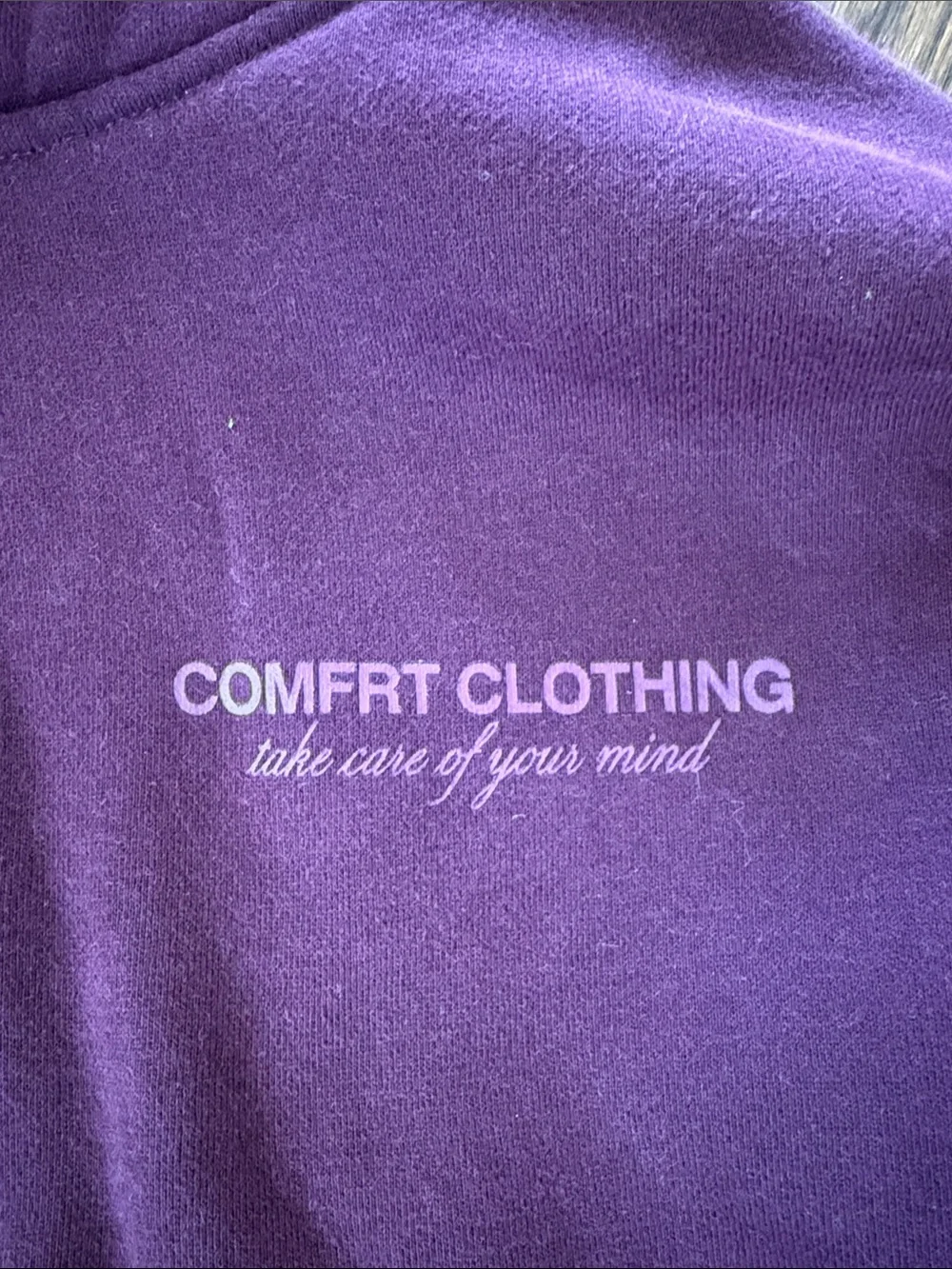 Comfrt Kids Cozy Plum Hoodie with Front Pocket-size medium 8/10